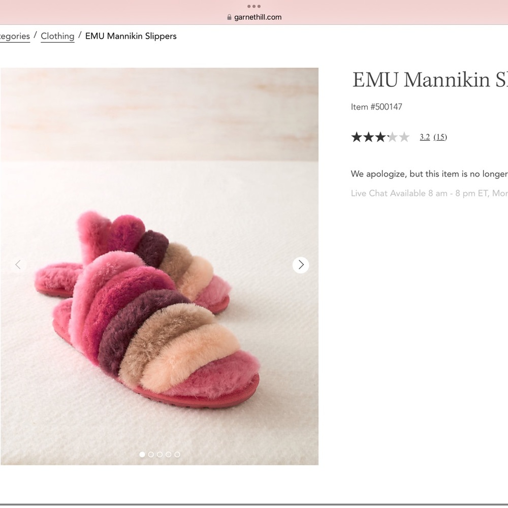 EMU Mannikin slippers